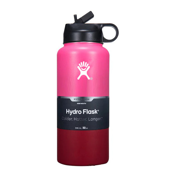 32/40 oz Gradient Hydro Flask Wide Mouth W/Straw Lid – 12 Exciting Colors