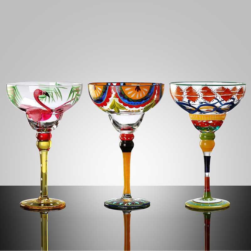 New Hand Painted Glasses 270ml