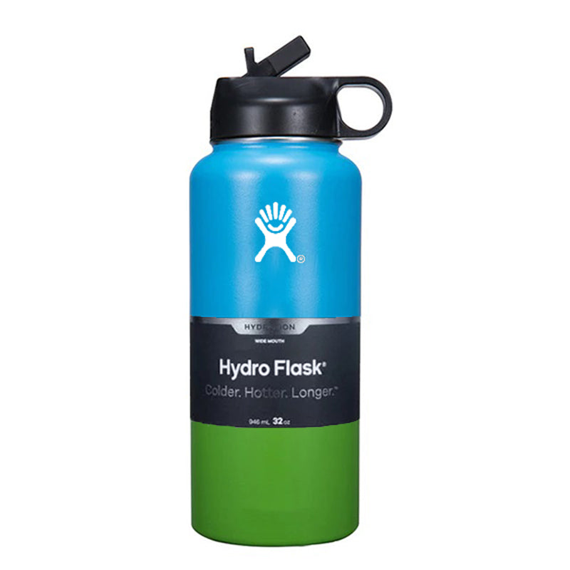 32/40 oz Gradient Hydro Flask Wide Mouth W/Straw Lid – 12 Exciting Colors