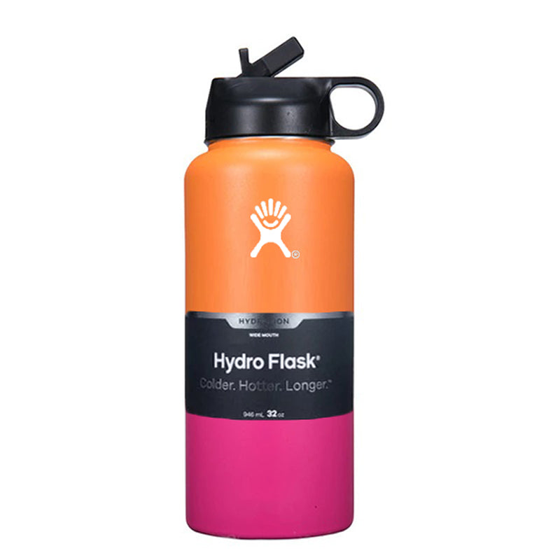 32/40 oz Gradient Hydro Flask Wide Mouth W/Straw Lid – 12 Exciting Colors