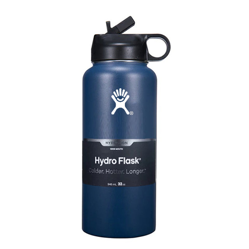 32/40 oz Hydro Flask Wide Mouth W/Straw Lid- 17 Exciting Colors