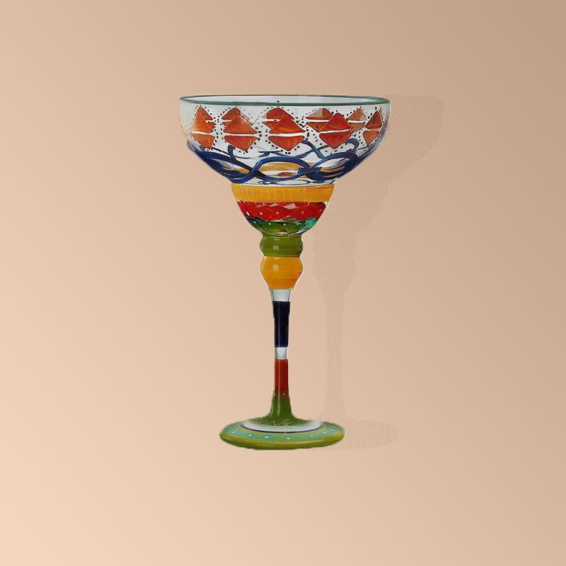 New Hand Painted Glasses 270ml