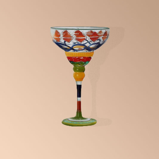 New Hand Painted Glasses 270ml