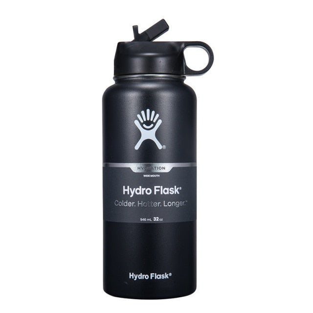 32/40 oz Hydro Flask Wide Mouth W/Straw Lid- 17 Exciting Colors