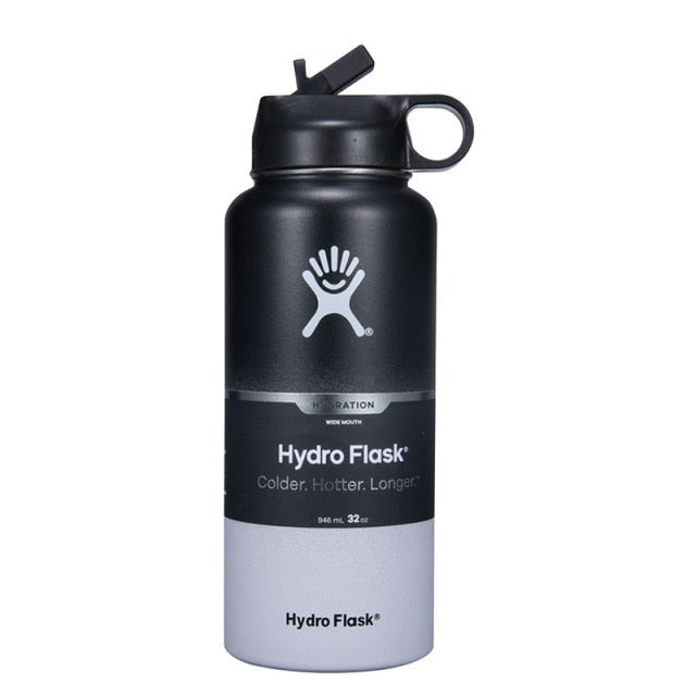 32/40 oz Gradient Hydro Flask Wide Mouth W/Straw Lid – 12 Exciting Colors
