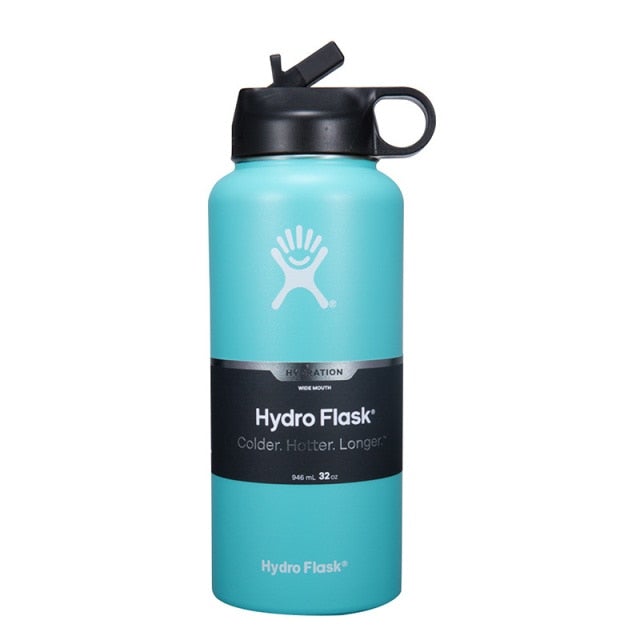 32/40 oz Hydro Flask Wide Mouth W/Straw Lid- 17 Exciting Colors