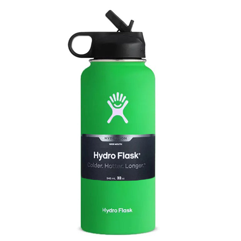 32/40 oz Hydro Flask Wide Mouth W/Straw Lid- 17 Exciting Colors