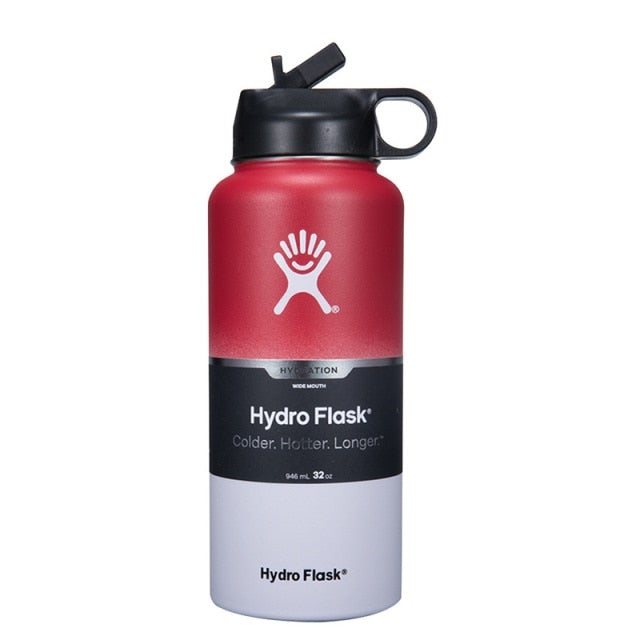 32/40 oz Gradient Hydro Flask Wide Mouth W/Straw Lid – 12 Exciting Colors