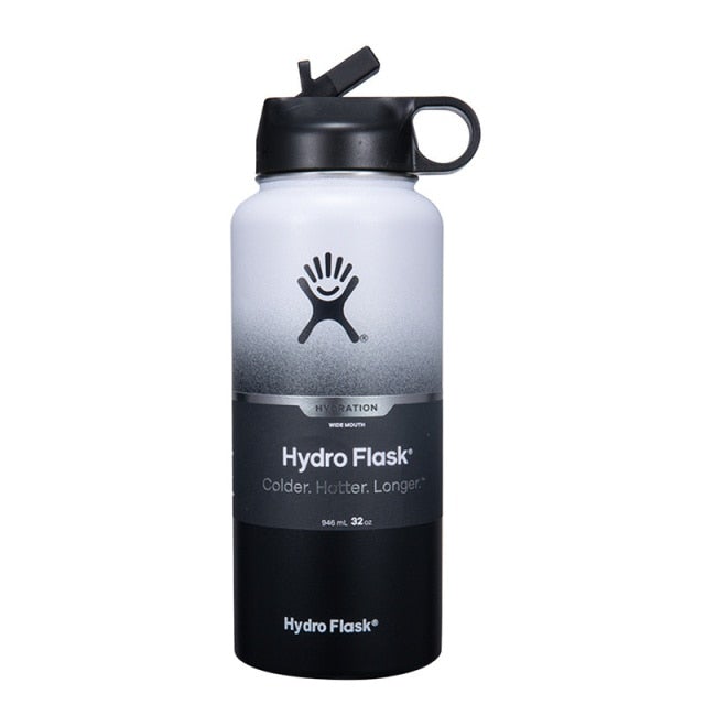 32/40 oz Gradient Hydro Flask Wide Mouth W/Straw Lid – 12 Exciting Colors